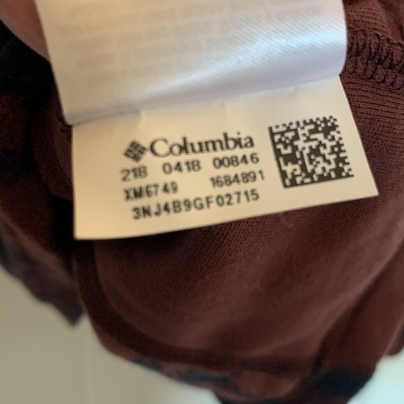 Columbia Men’s Pine Ridge Plaid Fleece Three Quarter Zip Pullover Sz L - Picture 8 of 8